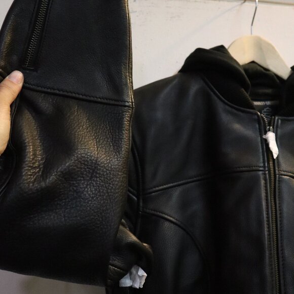 Harley Davidson Women's Miss Enthusiast 2.0 Leather 3-in-1 Riding Jacket - Picture 4 of 15